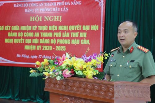 Đảng ủy Phòng Hậu cần nỗ lực hoàn thành tốt nhiệm vụ chính trị