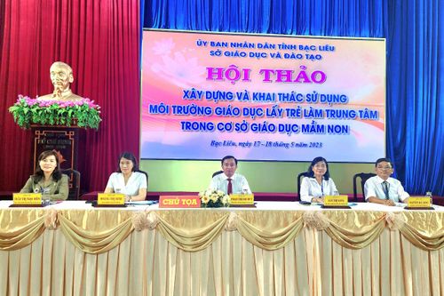 Chia sẻ kinh nghiệm xây trường mầm non lấy trẻ làm trung tâm