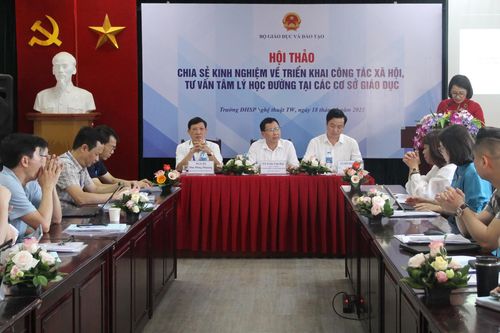 Chia sẻ mô hình hay về công tác xã hội, tư vấn tâm lý trường học