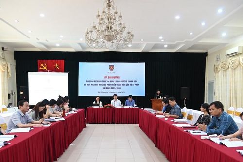 Bộ Tư pháp: Bồi dưỡng nâng cao hiệu quả công tác quản lý nhà nước về thanh niên