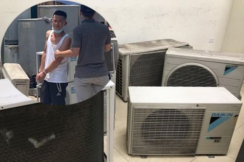 Bắt siêu trộm đánh cắp loạt điều hòa của các công sở ở Hà Nội