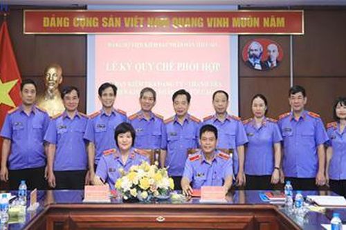 Ký Quy chế phối hợp giữa Ủy ban Kiểm tra Đảng ủy VKSND tối cao và Thanh tra VKSND tối cao