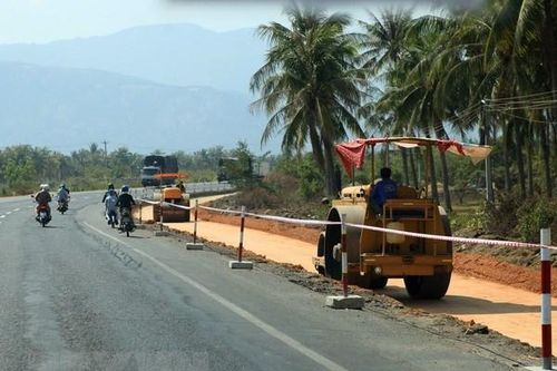 Nhà thầu vẫn chậm tiến độ thi công tại dự án nâng cấp Quốc lộ 1
