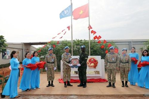 Khánh thành điểm check-in cột cờ tại Nam Sudan nhân kỷ niệm 133 năm Ngày sinh nhật Bác