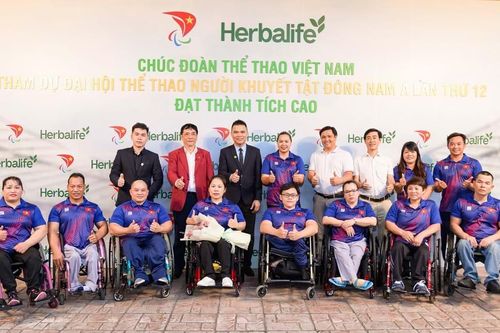 Đoàn thể thao người khuyết tật Việt Nam xuất quân dự ASEAN Para Games 12