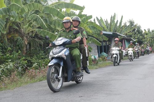 Quyết tâm giữ vững an ninh trật tự địa bàn