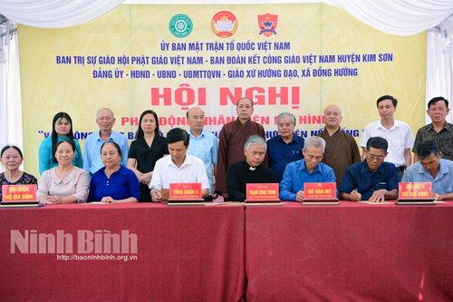 Phát động nhân diện mô hình 'Vận động đồng bào có đạo và nhân dân thực hiện nếp sống văn minh trong việc cưới, việc tang và lễ hội'