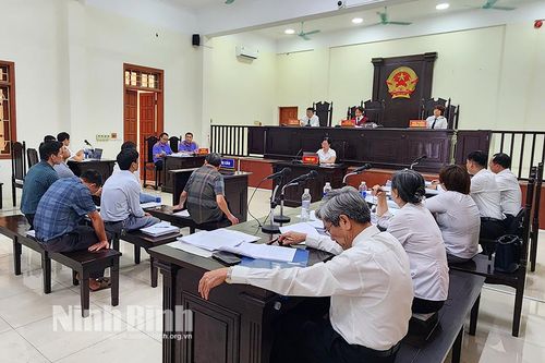 Các bị cáo trong vụ án vi phạm tại Ngân hàng Co-opBank Ninh Bình chịu mức án từ 3- 8 năm tù