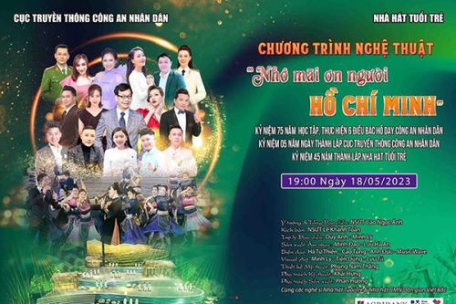 Sẵn sàng cho chương trình nghệ thuật 'Nhớ mãi ơn Người - Hồ Chí Minh'