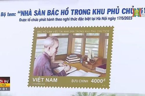 Phát hành bộ tem đặc biệt về Nhà sàn Bác Hồ