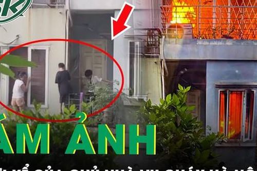 Chủ nhà vụ cháy nhà 4 tầng ở quận Ba Đình, Hà Nội kể giây phút đưa cả nhà thoát nạn