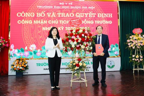 Bộ Y tế điều động nhân sự làm Chủ tịch Hội đồng Trường Đại học dược Hà Nội