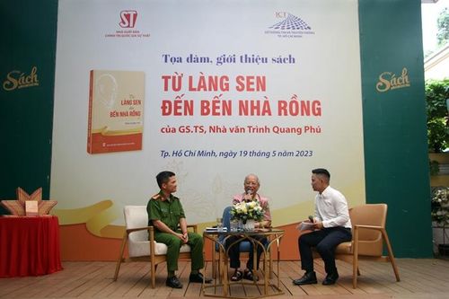 Tọa đàm, giới thiệu cuốn sách 'Từ Làng Sen đến Bến Nhà Rồng'