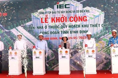 Bình Định: Khởi công dự án nhà ở cho công nhân với tổng mức đầu tư hơn 1.120 tỷ đồng