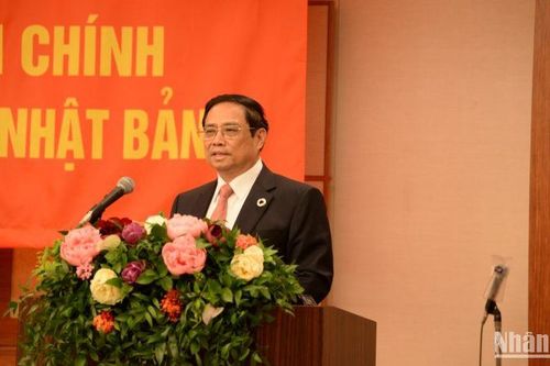 Thủ tướng Phạm Minh Chính gặp gỡ cộng đồng người Việt Nam tại Nhật Bản