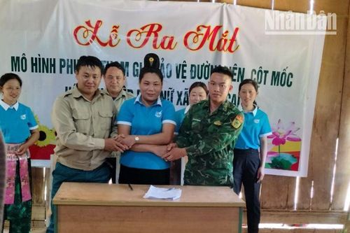 Sơn La: Ra mắt 'Tổ phụ nữ tham gia bảo vệ đường biên, cột mốc'