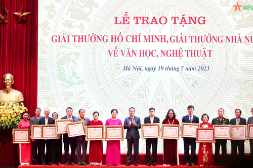 Trao Giải thưởng Hồ Chí Minh, Giải thưởng Nhà nước về văn học, nghệ thuật năm 2022 tặng 128 tác giả, đồng tác giả