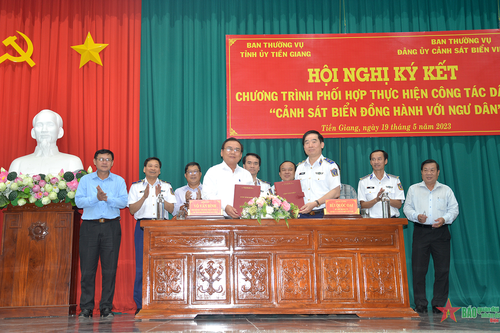 Tạo sức lan tỏa từ chương trình 'Cảnh sát biển đồng hành với ngư dân'