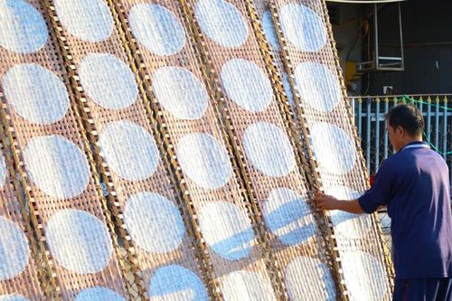 Nghề làm bánh tráng Thuận Hưng được công nhận Di sản văn hóa phi vật thể Quốc gia