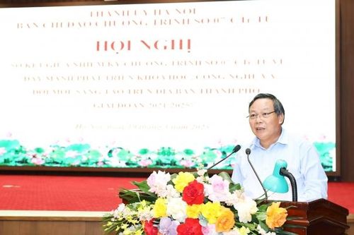 Khẩn trương triển khai dự án 'Sàn giao dịch công nghệ Hà Nội'