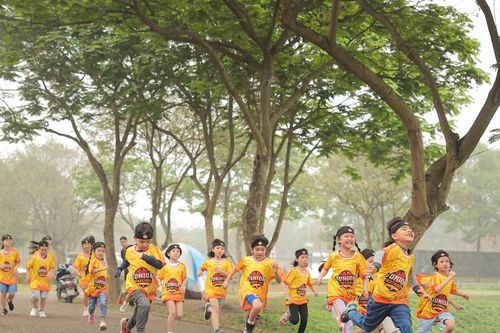 1.500 em nhỏ tham dự giải đấu vượt chướng ngại vật chuyên nghiệp ở Việt Nam