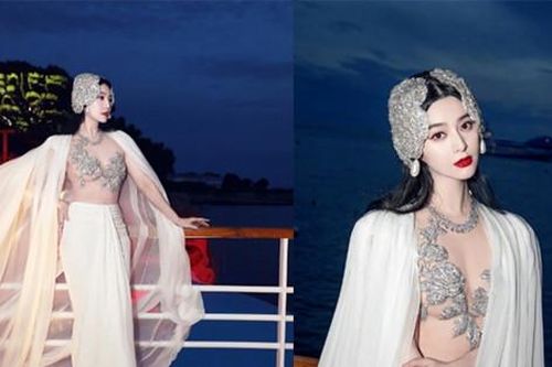 Phạm Băng Băng diện đầm xuyên thấu gây chú ý ở Cannes