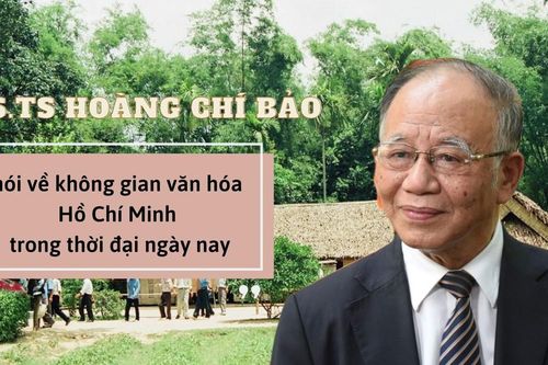 GS.TS Hoàng Chí Bảo nói về không gian văn hóa Hồ Chí Minh trong thời đại ngày nay