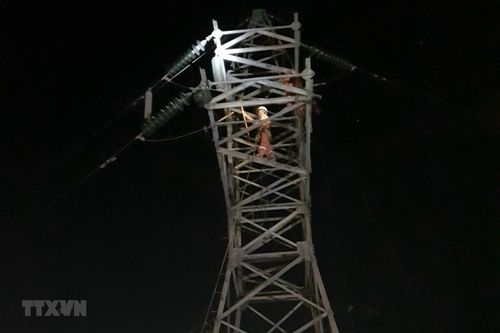 Quảng Ninh khẩn trương khắc phục sự cố đường dây 110kV do cháy rừng