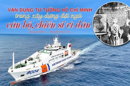 Vận dụng tư tưởng Hồ Chí Minh trong xây dựng đội ngũ cán bộ, chiến sĩ vì dân