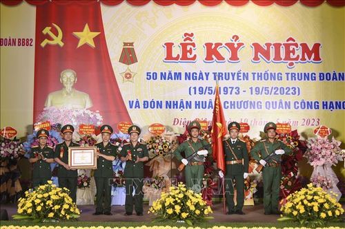 Trung đoàn 82 góp phần tô thắm truyền thống vẻ vang