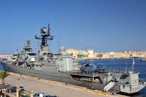 Tàu chiến nổi tiếng nhất của Hạm đội Baltic sắp quay lại thành phần tác chiến