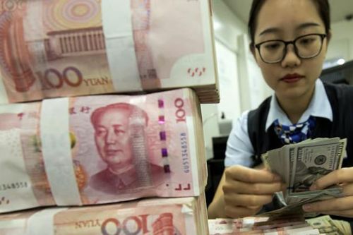 Đồng Nhân dân tệ xuống thấp nhất trong vòng 5 tháng qua so với USD