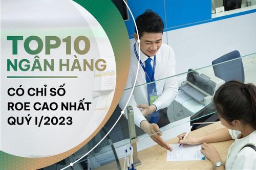 TOP những ngân hàng có ROE cao nhất quý I/2023: ACB dẫn đầu, nhóm Big4 phân hóa