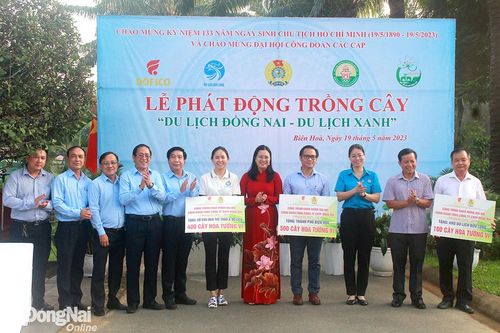 Lễ phát động trồng cây chủ đề Du lịch Đồng Nai - du lịch xanh