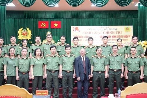 Cán bộ, đảng viên Cục An ninh đối ngoại thấm nhuần lời dạy của Bác