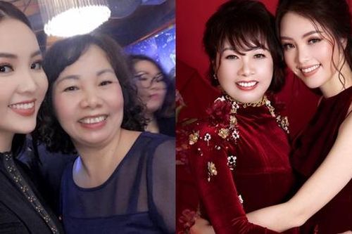 Thân thế mẹ ruột Á hậu Thụy Vân: Làm việc ở ngành y, tuổi hưu năng động hỗ trợ con gái nhiều việc