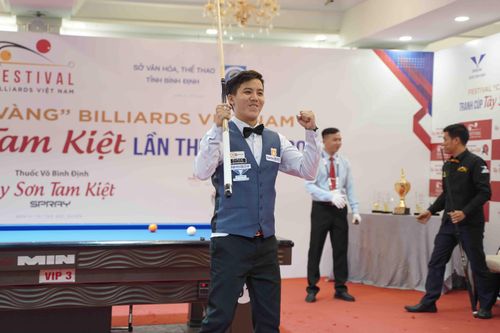 Huỳnh Phương Linh vô địch Festival cây cơ vàng Billiards Việt Nam