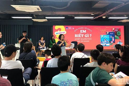 Hào hứng với sách khoa học dành cho thiếu nhi