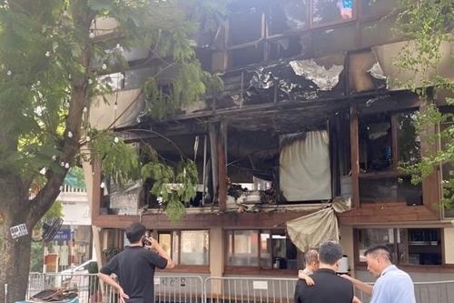 Hà Nội: Cháy quán cà phê Phê-La ở phố cổ