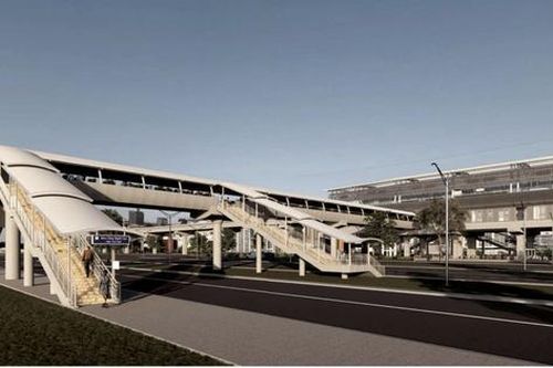 Diện mạo 9 cầu bộ hành kết nối các ga trên cao của tuyến metro số 1 TPHCM