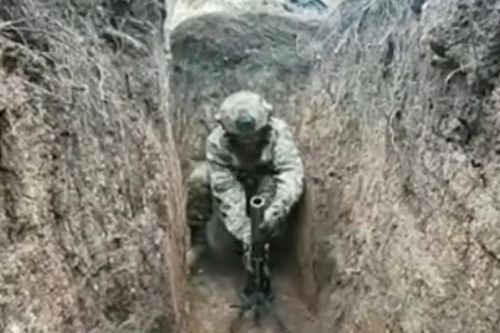 Video lính Ukraine dùng súng cối tăng tầm bắn lựu đạn