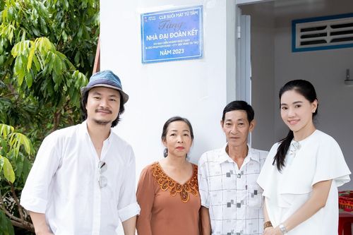 Trưởng BTC Miss World Việt Nam xây nhà tặng các gia đình bị sạt lở đất