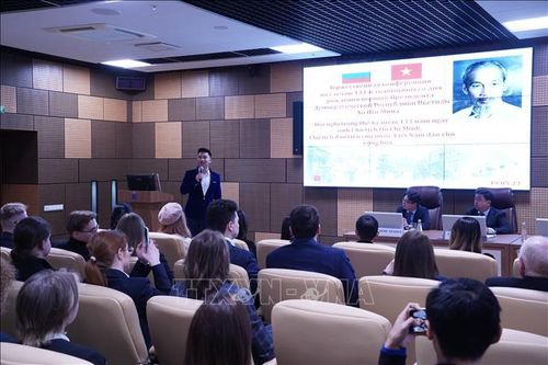 Hội thảo kỷ niệm 133 năm ngày sinh Chủ tịch Hồ Chí Minh tại LB Nga