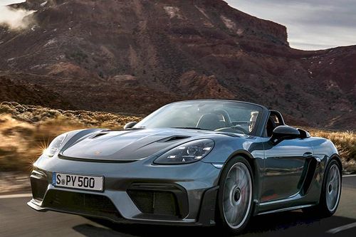 Porsche 718 RS mui trần ra mắt toàn cầu