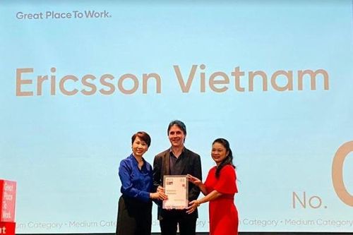Ericsson được vinh danh nơi làm việc tốt nhất tại Việt Nam
