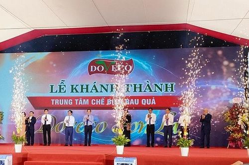Trung tâm chế biến rau quả Doveco – Sơn La: Nâng giá trị nông sản Sơn La và Tây Bắc