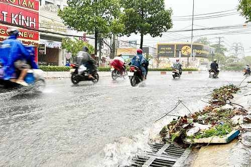 Đề phòng ngập nước đô thị Biên Hòa khi mùa mưa tới