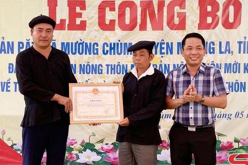 Bản Pặt đạt chuẩn nông thôn mới kiểu mẫu