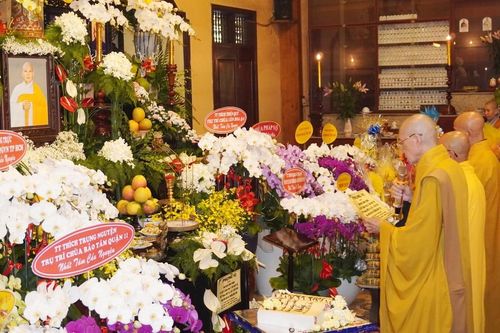 TP.HCM: Lễ húy nhật Ni trưởng Thích nữ Như Hoa tại chùa Vĩnh Phước (Q.12)