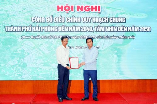 Công bố Điều chỉnh Quy hoạch chung thành phố Hải Phòng đến năm 2040, tầm nhìn đến năm 2050